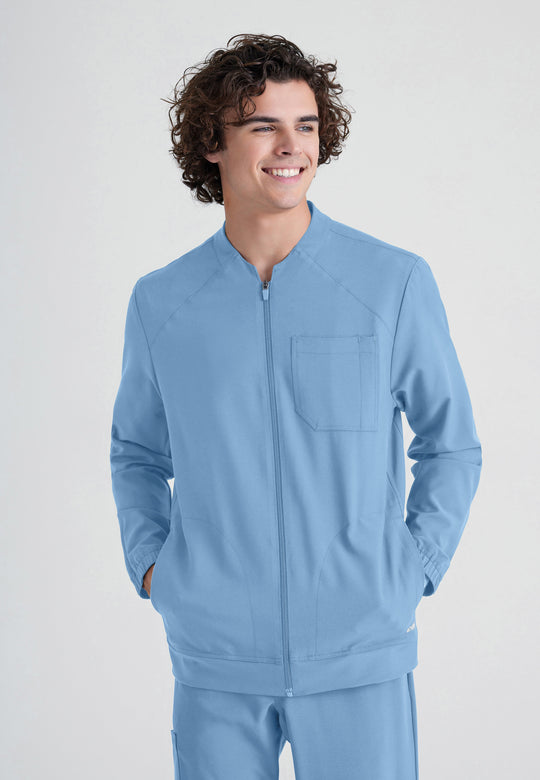 Cycle 3-Pocket Crewneck Ciclo® Scrub Jacket