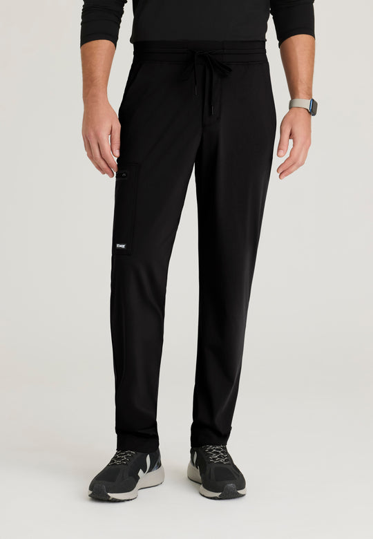 Focus 4-Pocket Relaxed Tapered Knit Pant