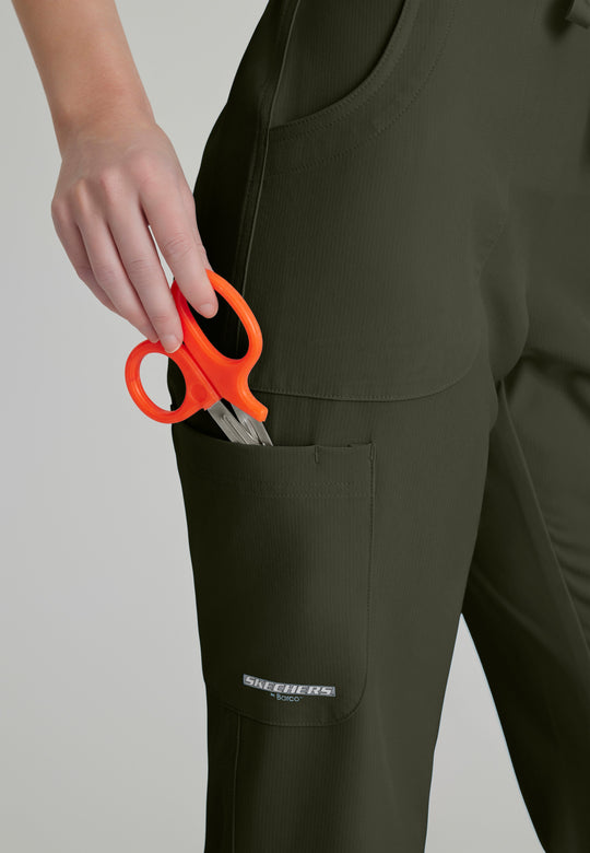 Reliance 3-Pocket Mid-Rise Shaped Leg Scrub Pant