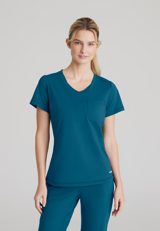 Flow 1-Pocket Tulip Hem Top