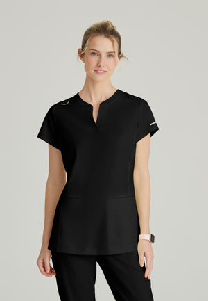 Coast Placket V-Neck Top