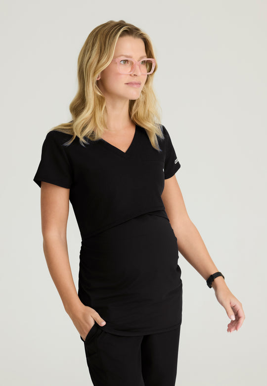 Bloom Single Pocket Maternity Top